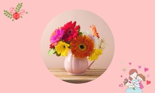 7. Sei un tuttofare per il lavoro a casa - Fiori colorati