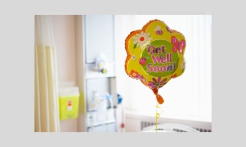 7) Guarisci presto Palloncini
