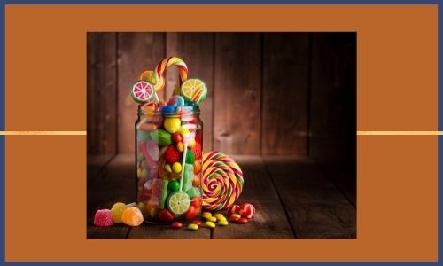 3. Deliziosi barattoli di caramelle