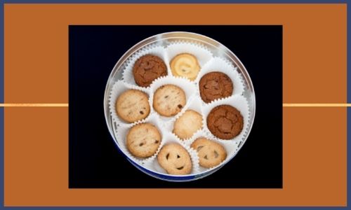 7. Scatola dei biscotti