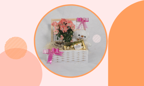 Cesto pieno di regali