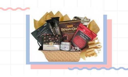 2) Cesto regalo caff&egrave;