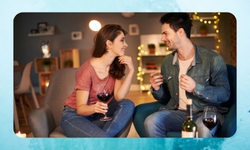 Vino per una cena romantica con la tua cotta/persona speciale