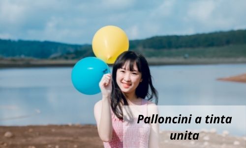 Palloncini a tinta unita