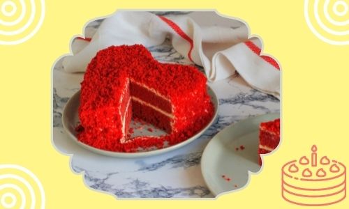 Torta di velluto rosso