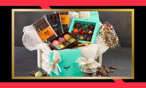 Cesto regalo al cioccolato