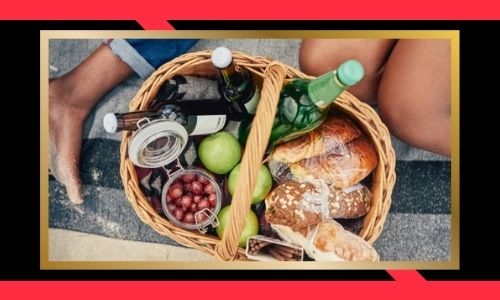 Cesto regalo di cibo