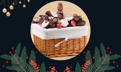 Cesto regalo al cioccolato