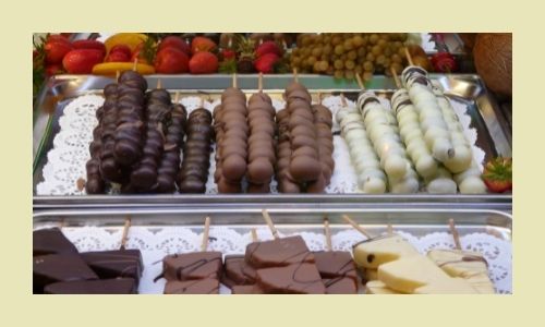 Cesto regalo al cioccolato