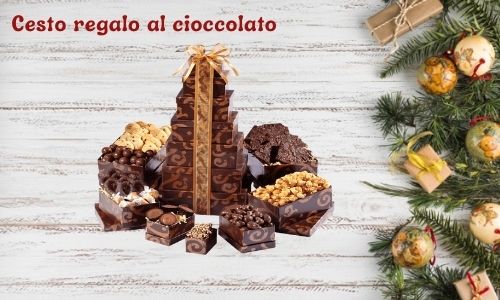 Cesto regalo al cioccolato