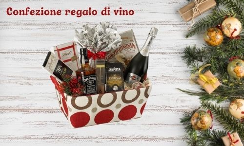 Confezione regalo di vino
