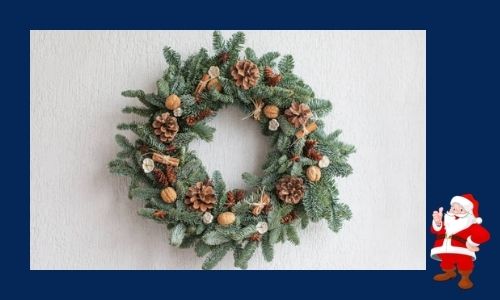 Corona di Natale del cono natalizio