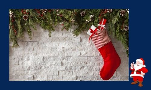 Ramo da appendere floreale natalizio