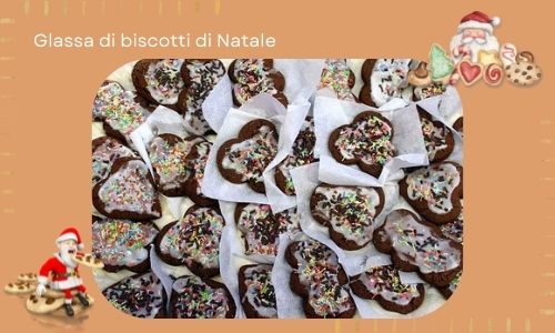 Glassa di biscotti di Natale