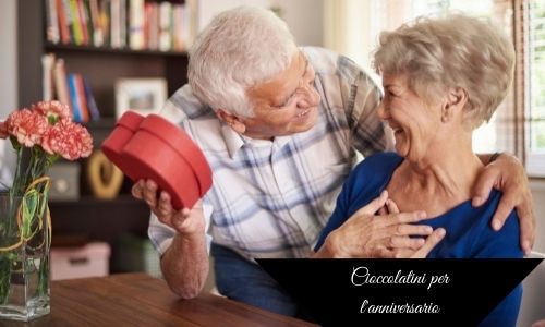 Cioccolatini per l'anniversario