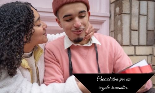 Cioccolatini per un regalo romantico