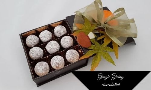 Grazie Giving cioccolatini