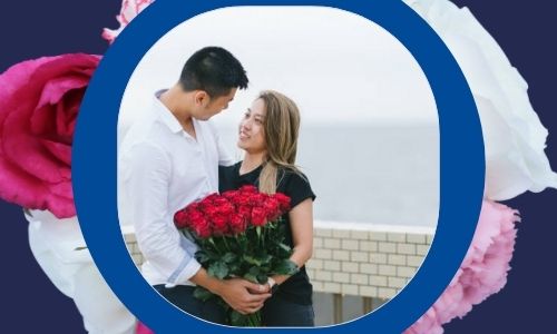 Bouquet di rose rosse per l'anniversario