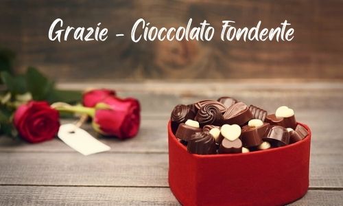Grazie- Cioccolato Fondente