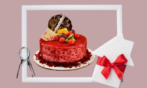 Torta di velluto rosso