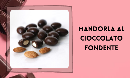 Mandorla al cioccolato fondente