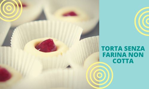 Torta senza farina non cotta