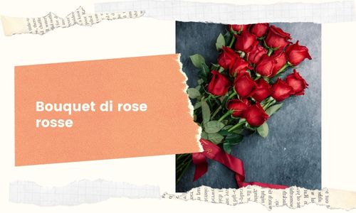 Bouquet di rose rosse