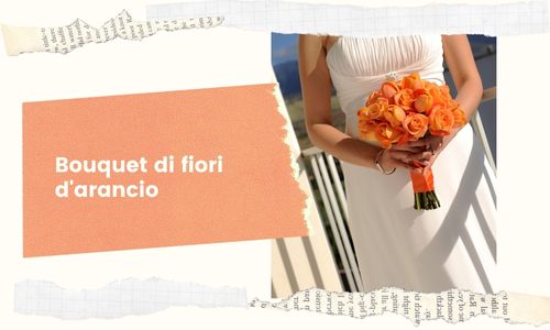 Bouquet di fiori d'arancio