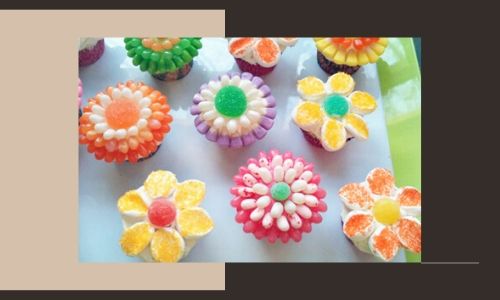 6. Cupcake di fiori