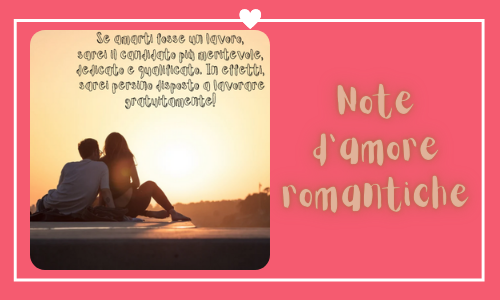 1. Note d'amore romantiche