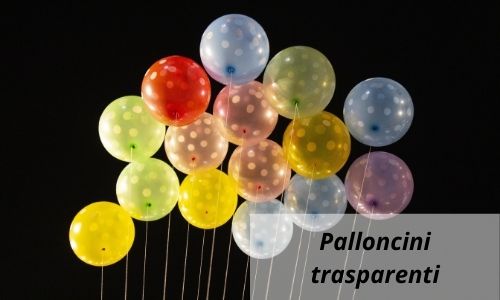 Palloncini trasparenti