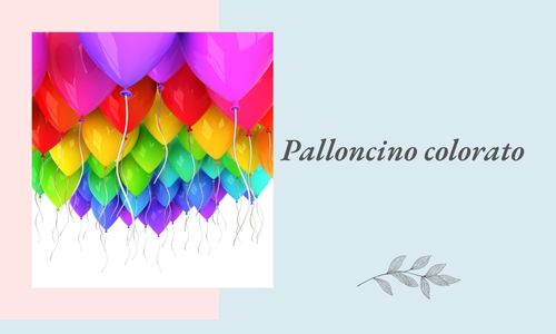 Palloncino colorato